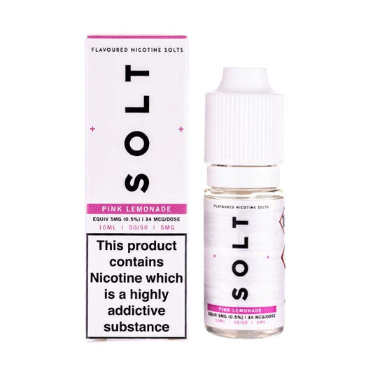 BUY 1 GET 1 FREE | Pink Lemonade Nic Salt E - Liquid by SOLTVAPE INDIA - Vape India