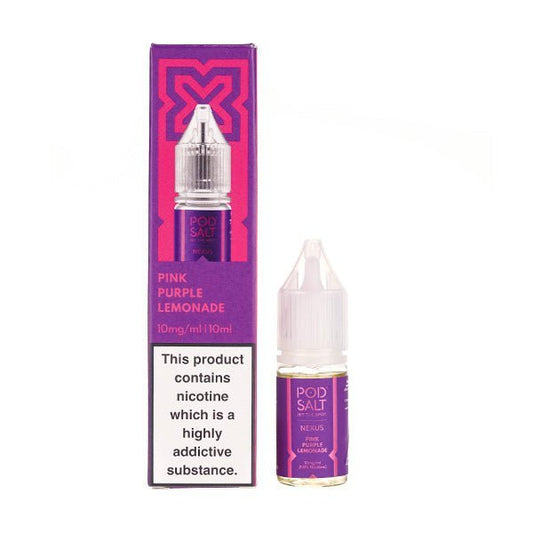 BUY 1 GET 1 FREE | Pink Purple Lemonade Nic Salt by Pod Salt NexusVAPE INDIA - Vape India