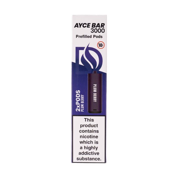 BUY 1 GET 1 FREE | Plum Berry Ayce 3000 Prefilled Pods by DovpoVAPE INDIA - Vape India