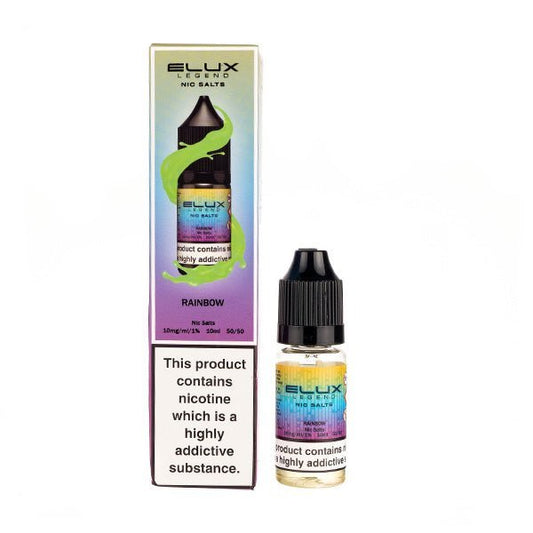 BUY 1 GET 1 FREE | Rainbow Nic Salt E - Liquid by Elux LegendVAPE INDIA - Vape India