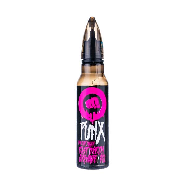 BUY 1 GET 1 FREE | Raspberry Grenade 50ml Shortfill E - Liquid by Riot Squad PunxVAPE INDIA - Vape India