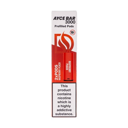 BUY 1 GET 1 FREE | Raspberry Peach Ayce 3000 Prefilled Pods by DovpoVAPE INDIA - Vape India