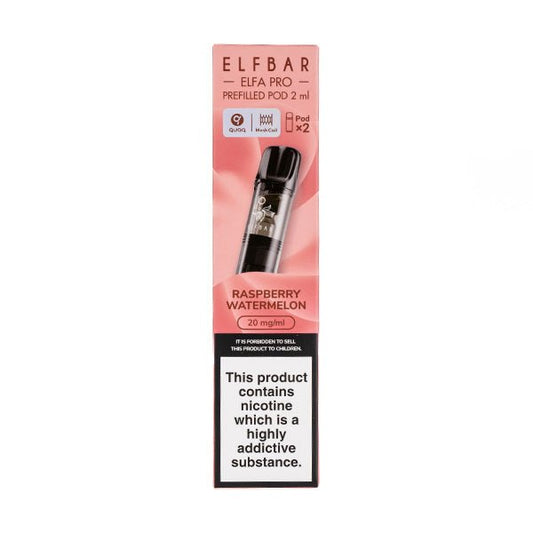 BUY 1 GET 1 FREE | Raspberry Watermelon Elfa Pro Prefilled Pods by Elf BarVAPE INDIA - Vape India