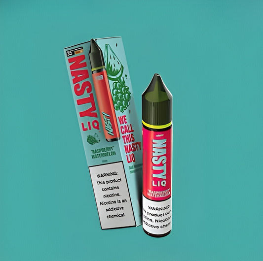 BUY 1 GET 1 FREE | Raspberry Watermelon - Nasty LIQ | 30ML Vape Juice | 35MG, 50MG | Vape India - Vape India