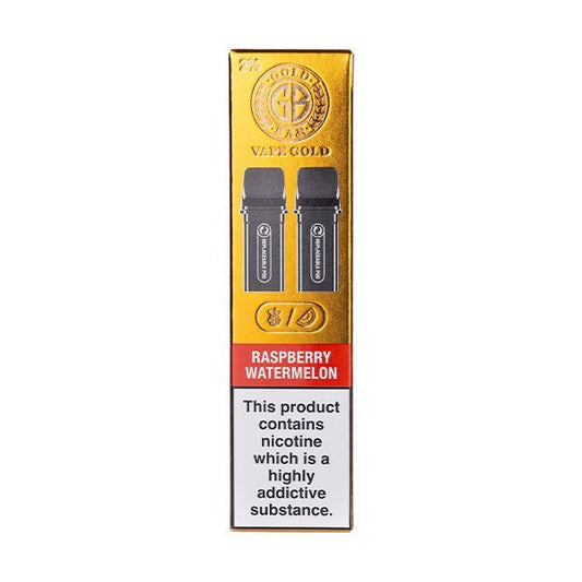BUY 1 GET 1 FREE | Raspberry Watermelon Reload Prefilled Pods by Gold BarVAPE INDIA - Vape India