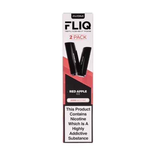 BUY 1 GET 1 FREE | Red Apple Ice FLIQ Prefilled Pods by AvomiVAPE INDIA - Vape India