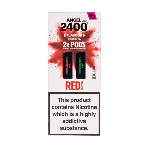 BUY 1 GET 1 FREE | Red Edition 1 Vapes Bar Angel 2400 Prefilled PodsVAPE INDIA - Vape India