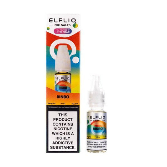 BUY 1 GET 1 FREE | Rinbo Nic Salt E - Liquid by Elf Bar ELFLIQVAPE INDIA - Vape India