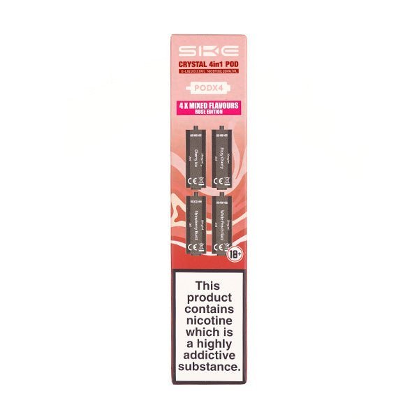 BUY 1 GET 1 FREE | Rose Edition Crystal 4 in 1 Prefilled Pods by SKEVAPE INDIA - Vape India