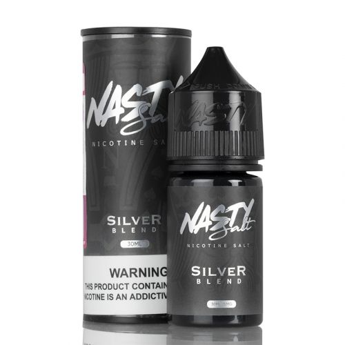 BUY 1 GET 1 FREE | Silver Blend - Nasty Salt | 30ML Vape Juice | 35MG, 50MG | Vape India - Vape India