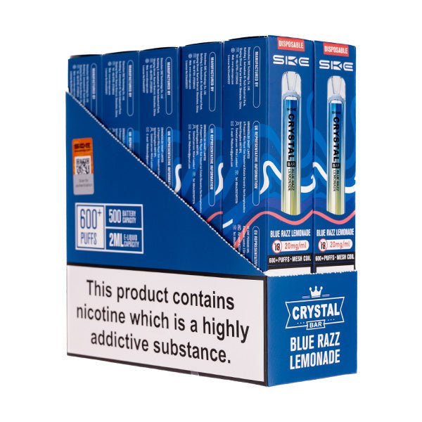 BUY 1 GET 1 FREE | SKE Crystal Bar Disposable Vape [Pack of 10]VAPE INDIA - Vape India