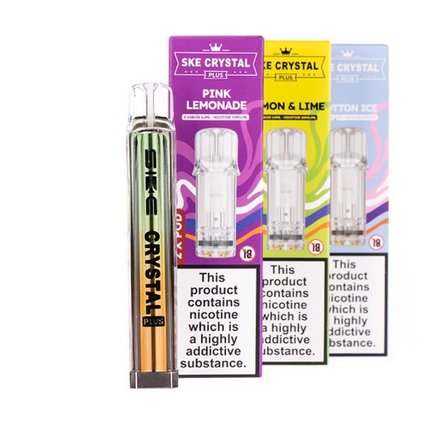BUY 1 GET 1 FREE | SKE Crystal Plus Pod Kit BundleVAPE INDIA - Vape India
