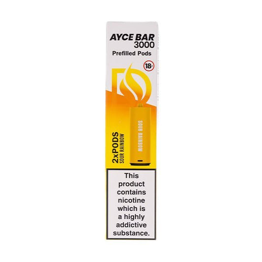 BUY 1 GET 1 FREE | Sour Rainbow Ayce 3000 Prefilled Pods by DovpoVAPE INDIA - Vape India
