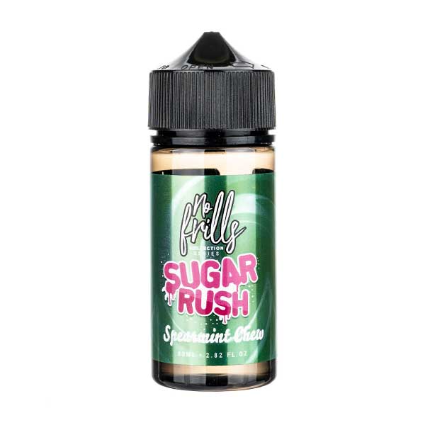 BUY 1 GET 1 FREE | Spearmint Chew 80ml Shortfill E - Liquid by No FrillsVAPE INDIA - Vape India