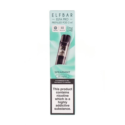 BUY 1 GET 1 FREE | Spearmint Elfa Pro Prefilled Pods by Elf BarVAPE INDIA - Vape India