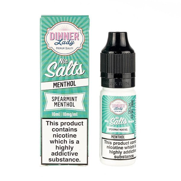 BUY 1 GET 1 FREE | Spearmint Menthol Nic Salt E - Liquid by Dinner LadyVAPE INDIA - Vape India