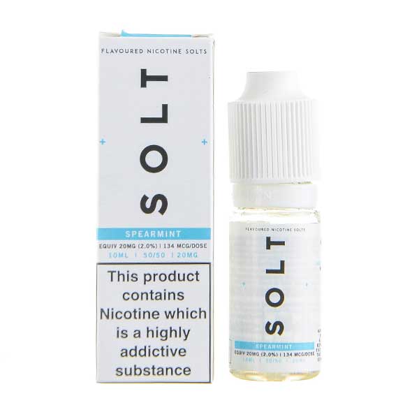 BUY 1 GET 1 FREE | Spearmint Nic Salt E - Liquid by SOLTVAPE INDIA - Vape India