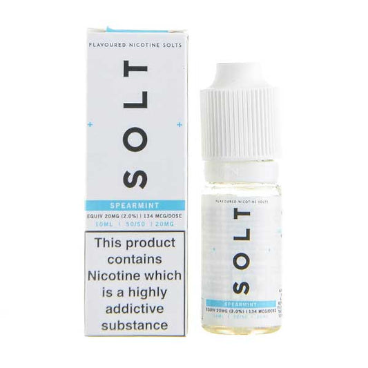 BUY 1 GET 1 FREE | Spearmint Nic Salt E - Liquid by SOLTVAPE INDIA - Vape India
