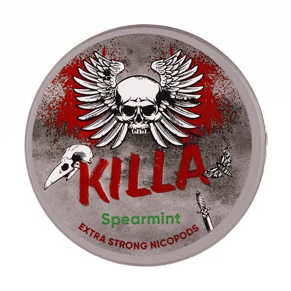 BUY 1 GET 1 FREE | Spearmint Nicotine Pouches by KillaVAPE INDIA - Vape India