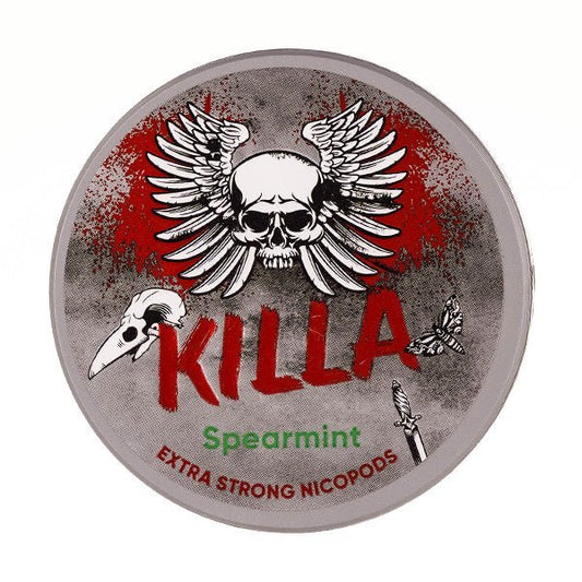BUY 1 GET 1 FREE | Spearmint Nicotine Pouches by KillaVAPE INDIA - Vape India