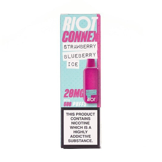 BUY 1 GET 1 FREE | Strawberry Blueberry Ice Connex Prefilled Pod by Riot SquadVAPE INDIA - Vape India