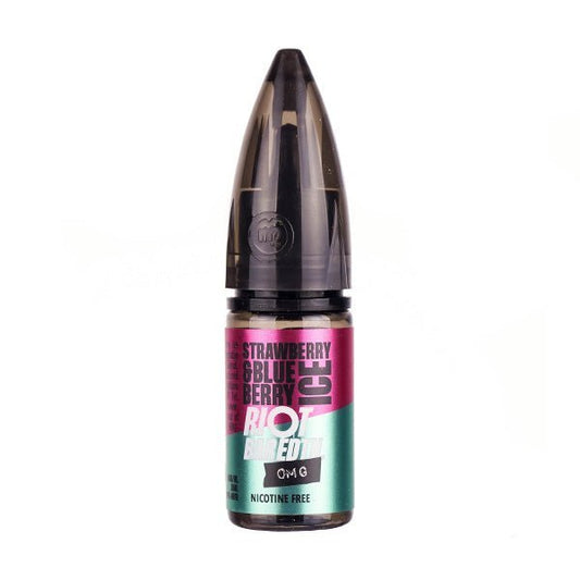 BUY 1 GET 1 FREE | Strawberry Blueberry Ice E - Liquid by Riot Squad Bar Edtn (Nicotine Free)VAPE INDIA - Vape India