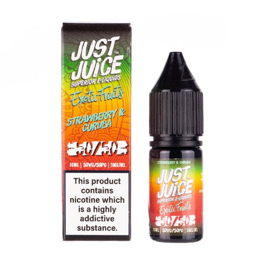 BUY 1 GET 1 FREE | Strawberry & Curuba 50/50 E - Liquid by Just JuiceVAPE INDIA - Vape India