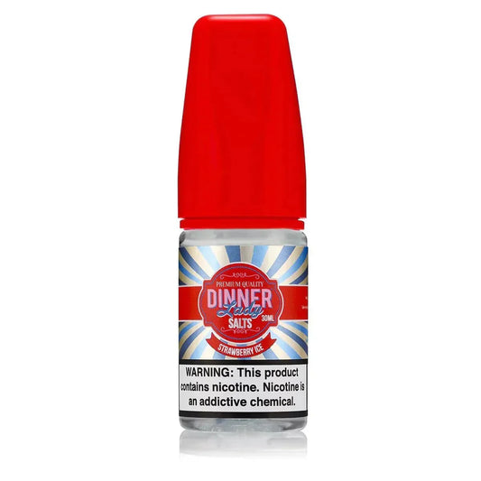 BUY 1 GET 1 FREE | Strawberry Ice - Dinner lady Salts | 30ML Vape Juice | 20MG, 50MG | Vape India - Vape India