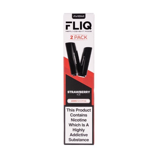 BUY 1 GET 1 FREE | Strawberry Ice FLIQ Prefilled Pods by AvomiVAPE INDIA - Vape India