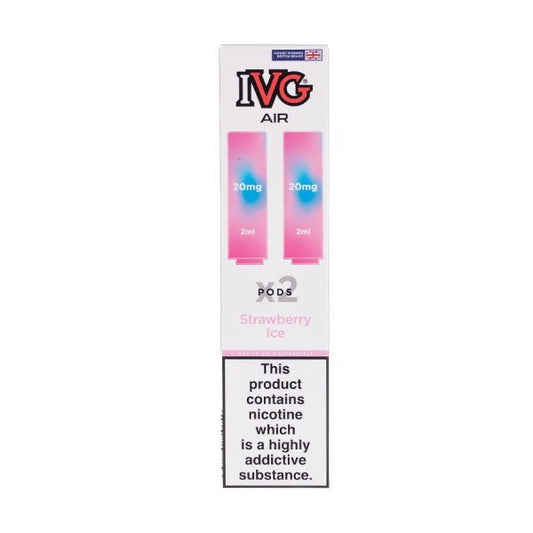 BUY 1 GET 1 FREE | Strawberry Ice IVG Air Pro Prefilled PodsVAPE INDIA - Vape India