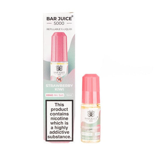 BUY 1 GET 1 FREE | Strawberry Kiwi Nic Salt E - Liquid by Bar Juice 5000VAPE INDIA - Vape India