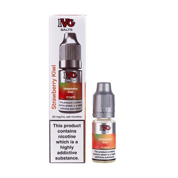 BUY 1 GET 1 FREE | Strawberry Kiwi Nic Salt E - Liquid by IVGVAPE INDIA - Vape India