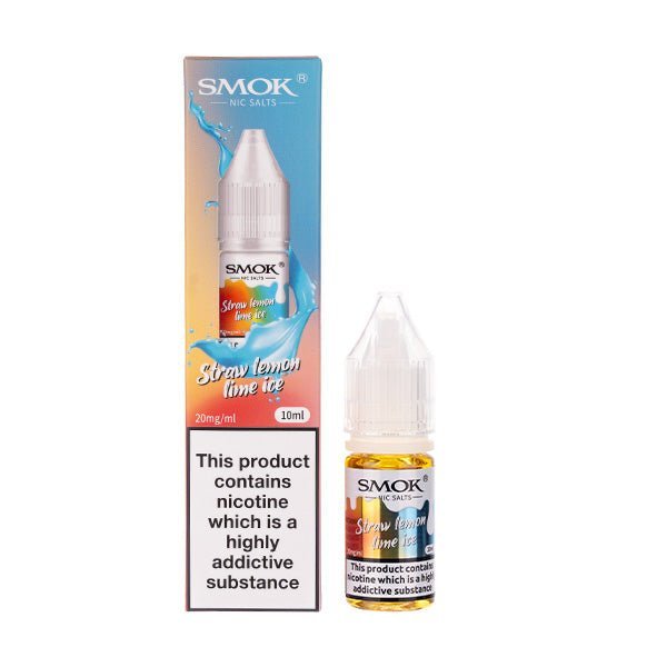 BUY 1 GET 1 FREE | Strawberry Lemon Lime Ice Nic Salt E - Liquid by SMOKVAPE INDIA - Vape India