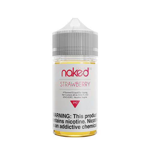 BUY 1 GET 1 FREE | Strawberry - Naked 100 Fusion | 60ML Vape Juice | 3MG, 6MG, 12MG | Vape India - Vape India
