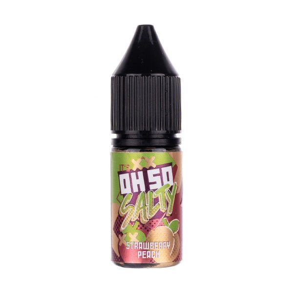 BUY 1 GET 1 FREE | Strawberry Peach Nic Salt E - Liquid by Oh So SaltyVAPE INDIA - Vape India