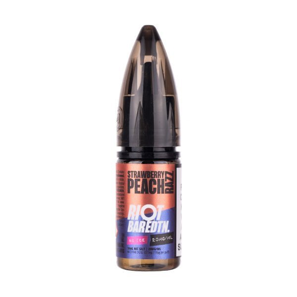 BUY 1 GET 1 FREE | Strawberry Peach Razz Nic Salt E - Liquid by Riot Squad Bar EdtnVAPE INDIA - Vape India