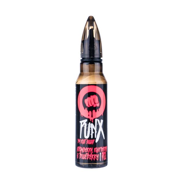 BUY 1 GET 1 FREE | Strawberry, Raspberry & Blueberry 50ml Shortfill E - Liquid by Riot Squad PunxVAPE INDIA - Vape India