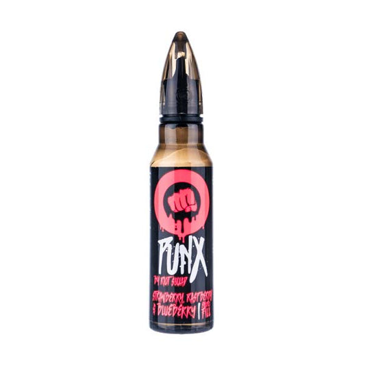 BUY 1 GET 1 FREE | Strawberry, Raspberry & Blueberry 50ml Shortfill E - Liquid by Riot Squad PunxVAPE INDIA - Vape India