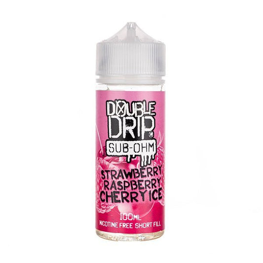 BUY 1 GET 1 FREE | Strawberry Raspberry Cherry 100ml Shortfill by Double DripVAPE INDIA - Vape India