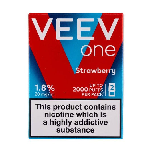 BUY 1 GET 1 FREE | Strawberry Veev One Prefilled Pods by VeevVAPE INDIA - Vape India
