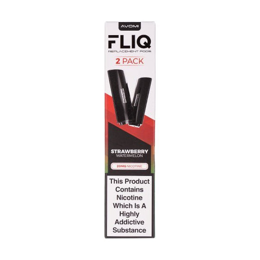 BUY 1 GET 1 FREE | Strawberry Watermelon FLIQ Prefilled Pods by AvomiVAPE INDIA - Vape India