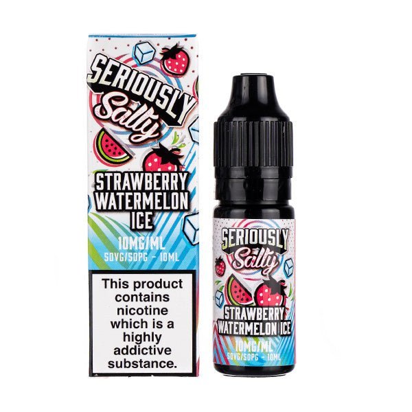 BUY 1 GET 1 FREE | Strawberry Watermelon Ice Nic Salt E - Liquid by Seriously Salty FusionzVAPE INDIA - Vape India