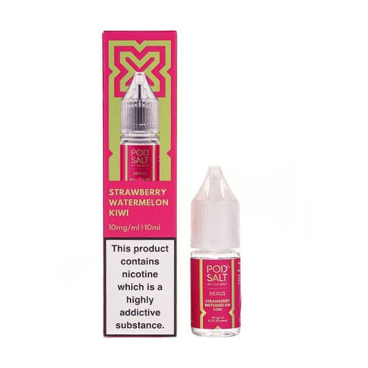 BUY 1 GET 1 FREE | Strawberry Watermelon Kiwi Nic Salt by Pod Salt NexusVAPE INDIA - Vape India