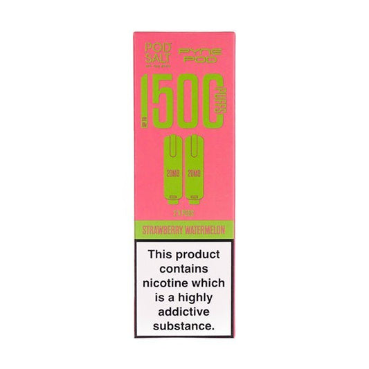 BUY 1 GET 1 FREE | Strawberry Watermelon Pod Salt 2 - in - 1 Prefilled Pods by Pyne PodVAPE INDIA - Vape India