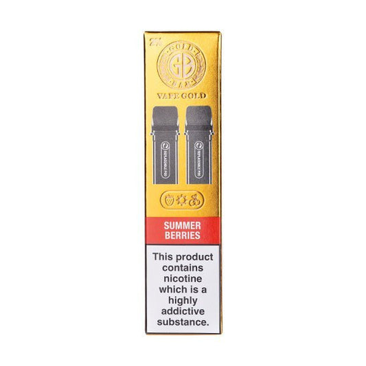 BUY 1 GET 1 FREE | Summer Berries Reload Prefilled Pods by Gold BarVAPE INDIA - Vape India