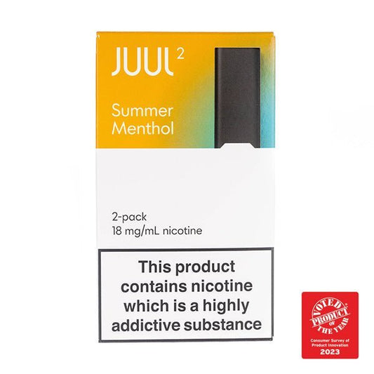 BUY 1 GET 1 FREE | Summer Menthol 18mg Juul2 PodsVAPE INDIA - Vape India