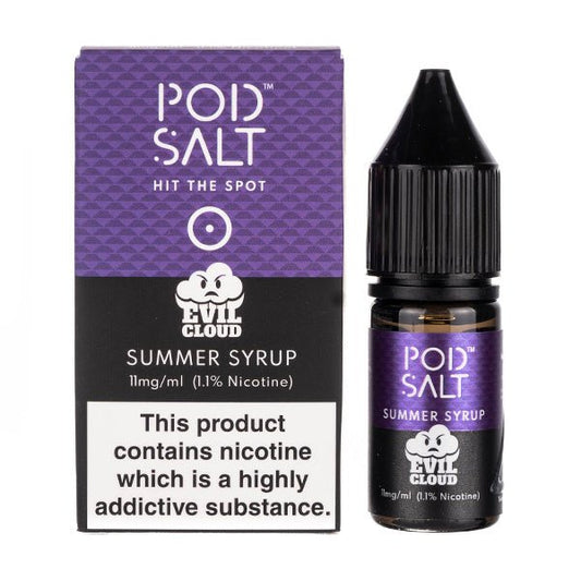 BUY 1 GET 1 FREE | Summer Syrup Nic Salt E - Liquid by Pod SaltVAPE INDIA - Vape India