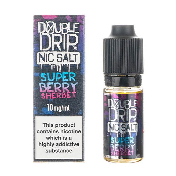 BUY 1 GET 1 FREE | Super Berry Sherbet Nic Salt E - Liquid by Double DripVAPE INDIA - Vape India