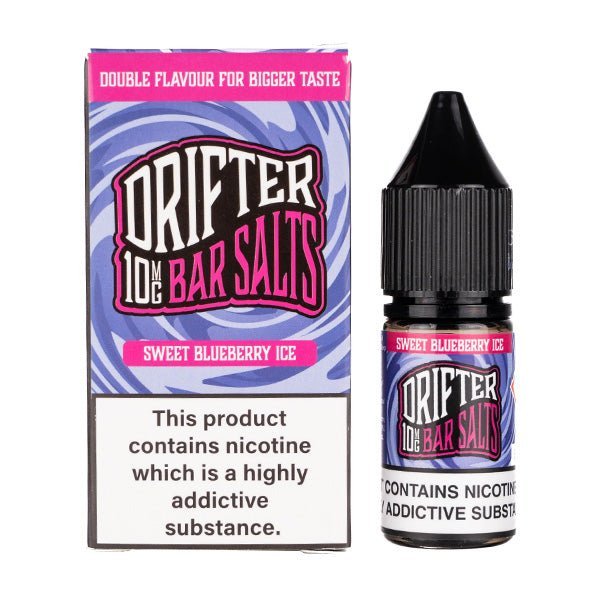 BUY 1 GET 1 FREE | Sweet Blueberry Ice Nic Salt E - Liquid by DrifterVAPE INDIA - Vape India