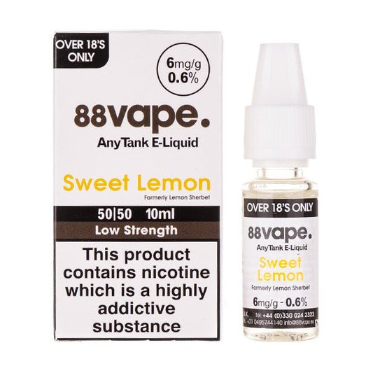 BUY 1 GET 1 FREE | Sweet Lemon 50/50 E - Liquid by 88VapeVAPE INDIA - Vape India